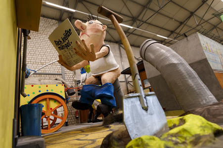 Richtfest für den Rosenmontagszug 2019 in Köln