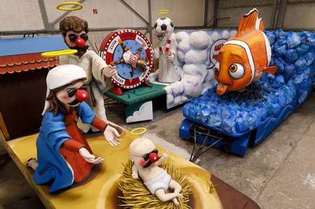 Richtfest für den Rosenmontagszug 2019 in Köln