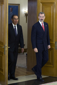 Empfang für Präsident Vizcarra in Madrid