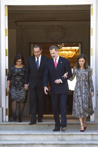 Präsident Vzicarra zu Gast bei den spanischen Royals in Madrid