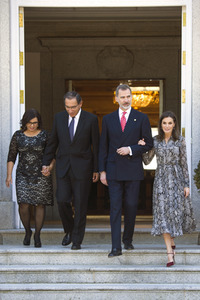 Präsident Vzicarra zu Gast bei den spanischen Royals in Madrid