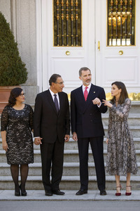 Präsident Vzicarra zu Gast bei den spanischen Royals in Madrid