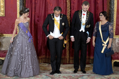 Gala Dinner für Präsident Vizcarra in Madrid