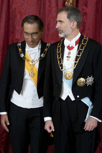 Gala Dinner für Präsident Vizcarra in Madrid