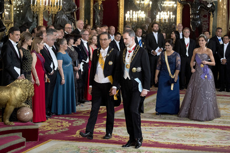 Gala Dinner für Präsident Vizcarra in Madrid