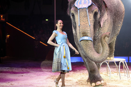 Premiere 3. Winterprogramm 2019 Circus Krone in München