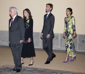 Empfang von Präsident Vizcarra zu Ehren der spanischen Royals in Madrid