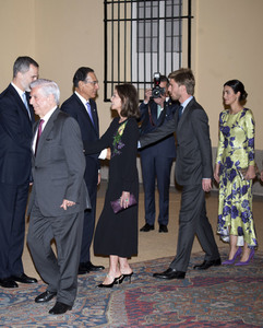 Empfang von Präsident Vizcarra zu Ehren der spanischen Royals in Madrid