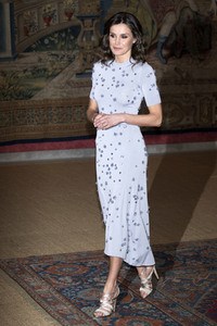 Empfang von Präsident Vizcarra zu Ehren der spanischen Royals in Madrid