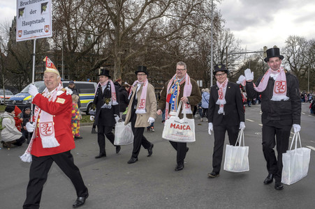 Karnevalsumzug 2019 in Hannover