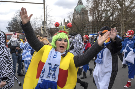 Karnevalsumzug 2019 in Hannover