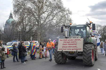 Karnevalsumzug 2019 in Hannover