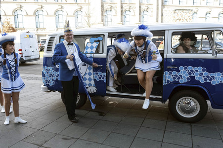 Rosenmontagsparty in der Staatskanzlei Hannover