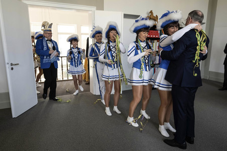 Rosenmontagsparty in der Staatskanzlei Hannover