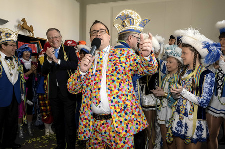 Rosenmontagsparty in der Staatskanzlei Hannover