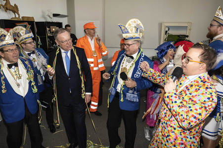 Rosenmontagsparty in der Staatskanzlei Hannover