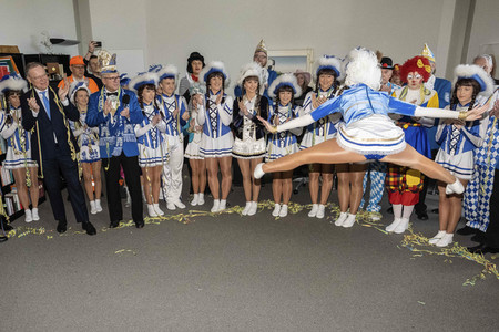 Rosenmontagsparty in der Staatskanzlei Hannover