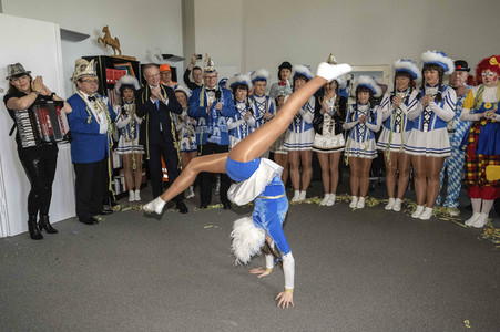 Rosenmontagsparty in der Staatskanzlei Hannover