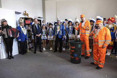 Rosenmontagsparty in der Staatskanzlei Hannover