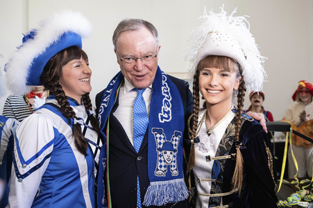 Rosenmontagsparty in der Staatskanzlei Hannover