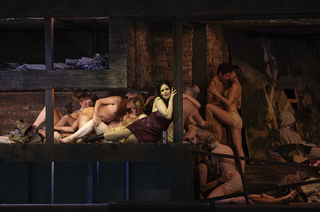 Fotoprobe 'Babylon' in Berlin