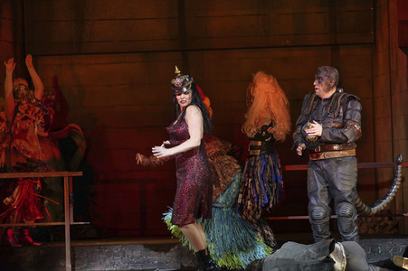 Fotoprobe 'Babylon' in Berlin