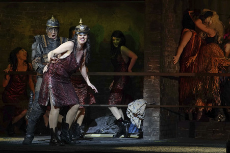 Fotoprobe 'Babylon' in Berlin