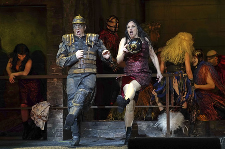 Fotoprobe 'Babylon' in Berlin