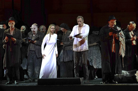 Fotoprobe 'Babylon' in Berlin