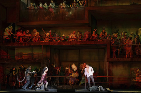 Fotoprobe 'Babylon' in Berlin