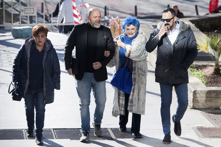 Gerichtsverhandlung von Lucia Bosè in Madrid
