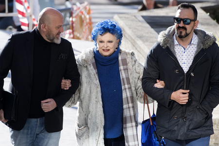 Gerichtsverhandlung von Lucia Bosè in Madrid