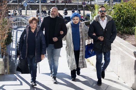 Gerichtsverhandlung von Lucia Bosè in Madrid