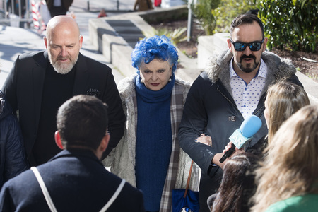 Gerichtsverhandlung von Lucia Bosè in Madrid