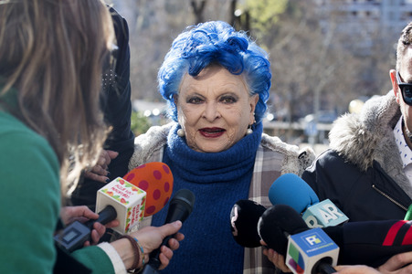 Gerichtsverhandlung von Lucia Bosè in Madrid