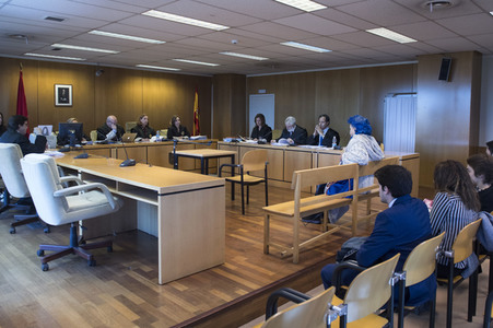 Gerichtsverhandlung von Lucia Bosè in Madrid