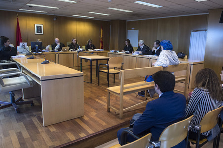 Gerichtsverhandlung von Lucia Bosè in Madrid