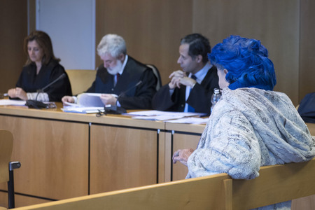 Gerichtsverhandlung von Lucia Bosè in Madrid