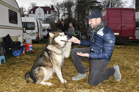 Baltic Lights Hunderennen 2019 auf Usedom