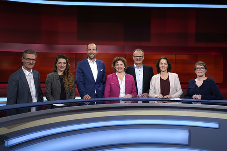 Talkshow 'hart aber fair' in Berlin