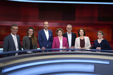 Talkshow 'hart aber fair' in Berlin