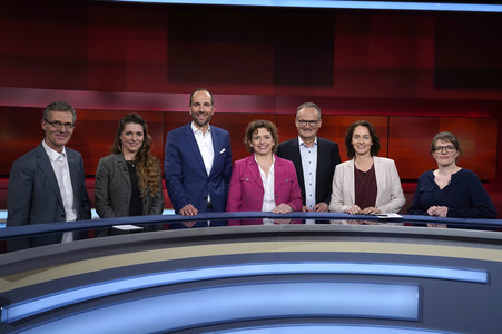 Talkshow 'hart aber fair' in Berlin