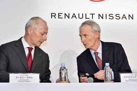 Pressekonferenz der Renault-Nissan-Mitsubishi Motors Corporation in Yokohama