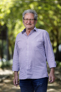 Fotoshooting mit Werner Rügemer in Köln