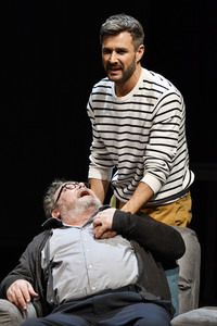 Theaterprobe 'Monsieur Pierre geht online' in Berlin