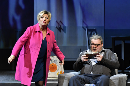 Theaterprobe 'Monsieur Pierre geht online' in Berlin