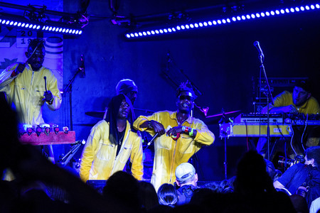 Konzert von Kokoko! auf dem SXSW Festival in Austin