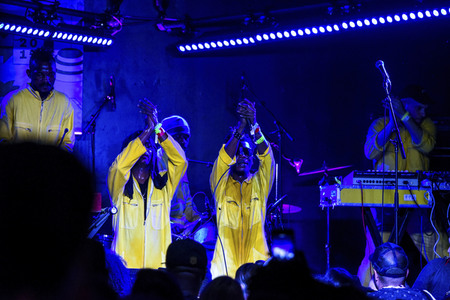 Konzert von Kokoko! auf dem SXSW Festival in Austin