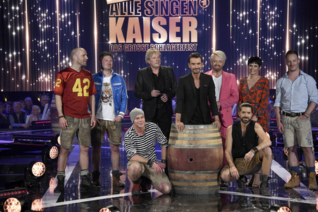 TV-Show 'Alle singen Kaiser - das große Schlagerfest' in Leipzig