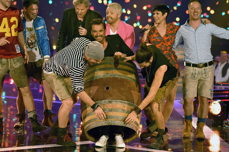 TV-Show 'Alle singen Kaiser - das große Schlagerfest' in Leipzig